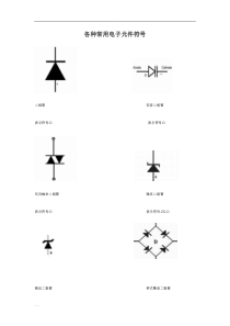 各种常用电子元件符号及其名称【全】
