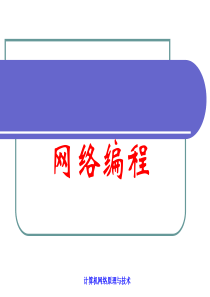 基于传输层的网络编程