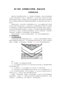 各种硬度计的结构和测量方法