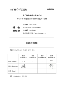 合规性评价报告