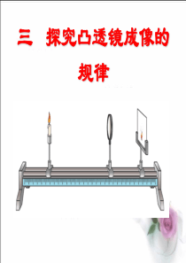初中物理-探究凸透镜成像规律ppt+flash课件