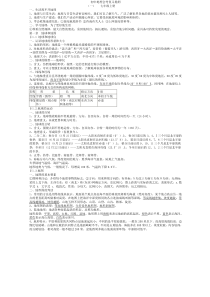 初中地理中考知识点汇总