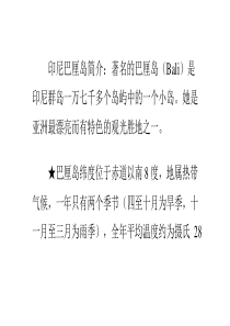 印尼巴厘岛旅游攻略