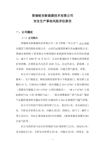 加气站风险评估报告范本