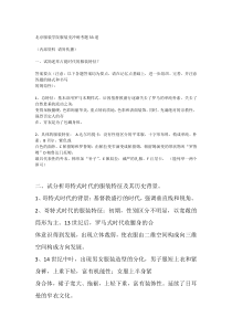 北京服装学院服装史冲刺考题33道