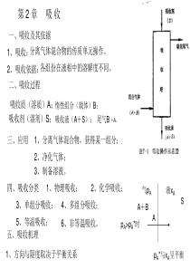 化工原理吸收