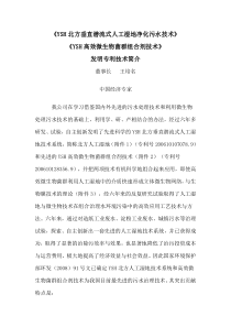 北方人工湿地专利简介