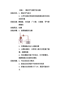 初中化学最重要的9个实验