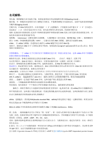 分生名词解释