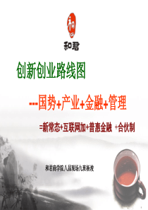 创新创业路线图