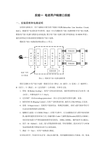 03.-电话用户线接口实验