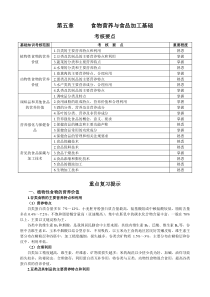 公共营养师基础部分第五章复习提示5