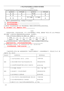 小学五年级非连续性文本阅读专项训练题(含答案)