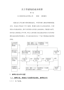 关于养猪场的成本核算问题