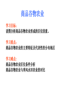 新商品谷物农业