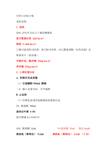 住院医师值班必看