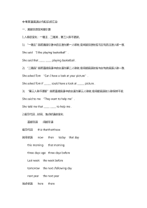 中考英语宾语从句知识点汇总