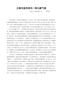 使用二氧化碳气瓶