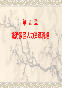旅游景区人力资源管理