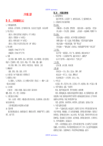 八年级地理上册复习资料整理湘教版