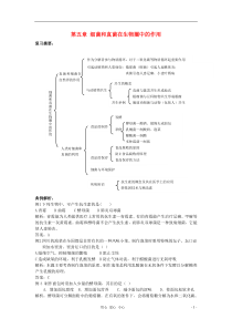 八年级生物上册第五单元第五章细菌和真菌在生物圈中的作用复习学案人教新课标版