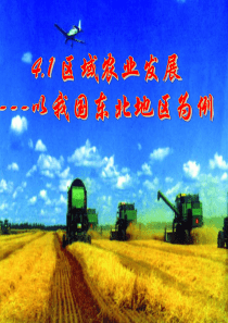 第一节_区域农业发展__以我国东北地区为例