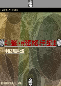 传统园林设计手法简述.