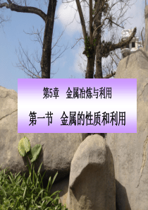 九年级化学51《金属的性质和利用》课件