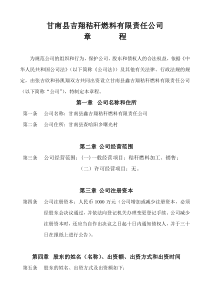 二人以上股东不设董事会的公司章程
