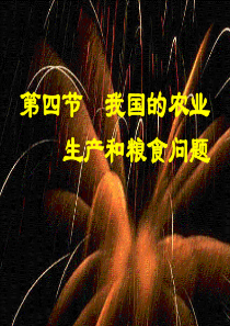 高中地理课件我国的农业生产和粮食问题