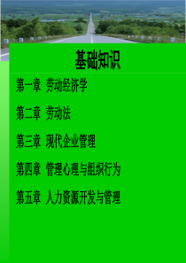 企业人力资源管理师三级基础知识1