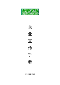 企业宣传手册示例