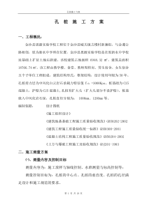 人工挖孔专项施工方案