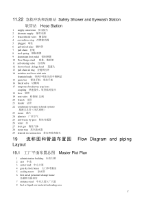 英汉化工工程图解词汇-配管