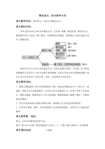 人教版下册数学第四单元教案