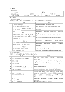 中考英语名词冠词代词知识点及易错题精讲精练