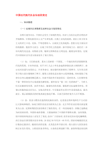 中国近现代社会生活的变迁