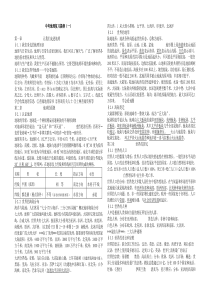 中考地理复习提纲(一)