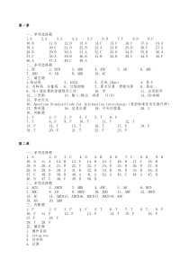 中国石油大学第八版计算机文化基础实验教程习题答案