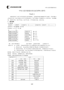 中恒主监控通讯协议(CDT91)