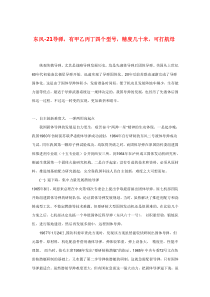 东风-21导弹,有甲乙丙丁四个型号,精度几十米,可打航母(图)