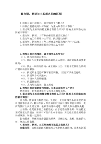 《水工建筑物》重力坝拱坝与土石坝之间的区别