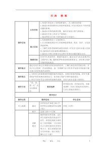 七年级地理下册第三章《巴西》教案湘教版