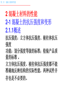 高等混凝土第二章混凝土材料
