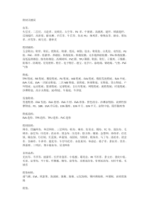 【误入鞋途】之鞋材关键字