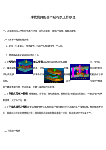 冲裁模具的基本结构及工作原理