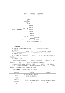 【高效A计划】2014中考生物复习教材知识巩固第七单元生物圈中生命的延续和发展(含解析)