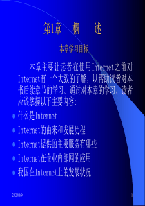 《Internet网络技术与应用教程》电子教案