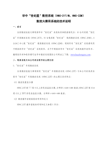 数控大赛现场用世纪星数控系统的技术说明