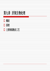 厌氧生物处理